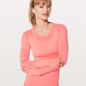 Sunset long sleeve lululemon top
